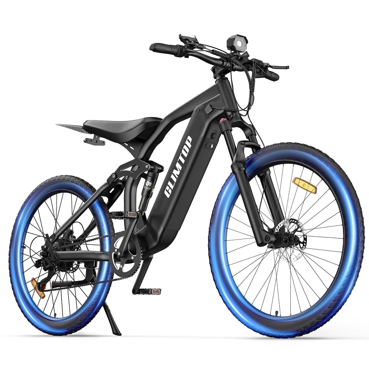 750W 28Mph Electric Bicycle for Adults, 48V 23AH,Max 100 Miles,E-Bike,27.5''Narrow Tire Mountain Bike,Disc Brakes,cTUVus Certified,Class 3