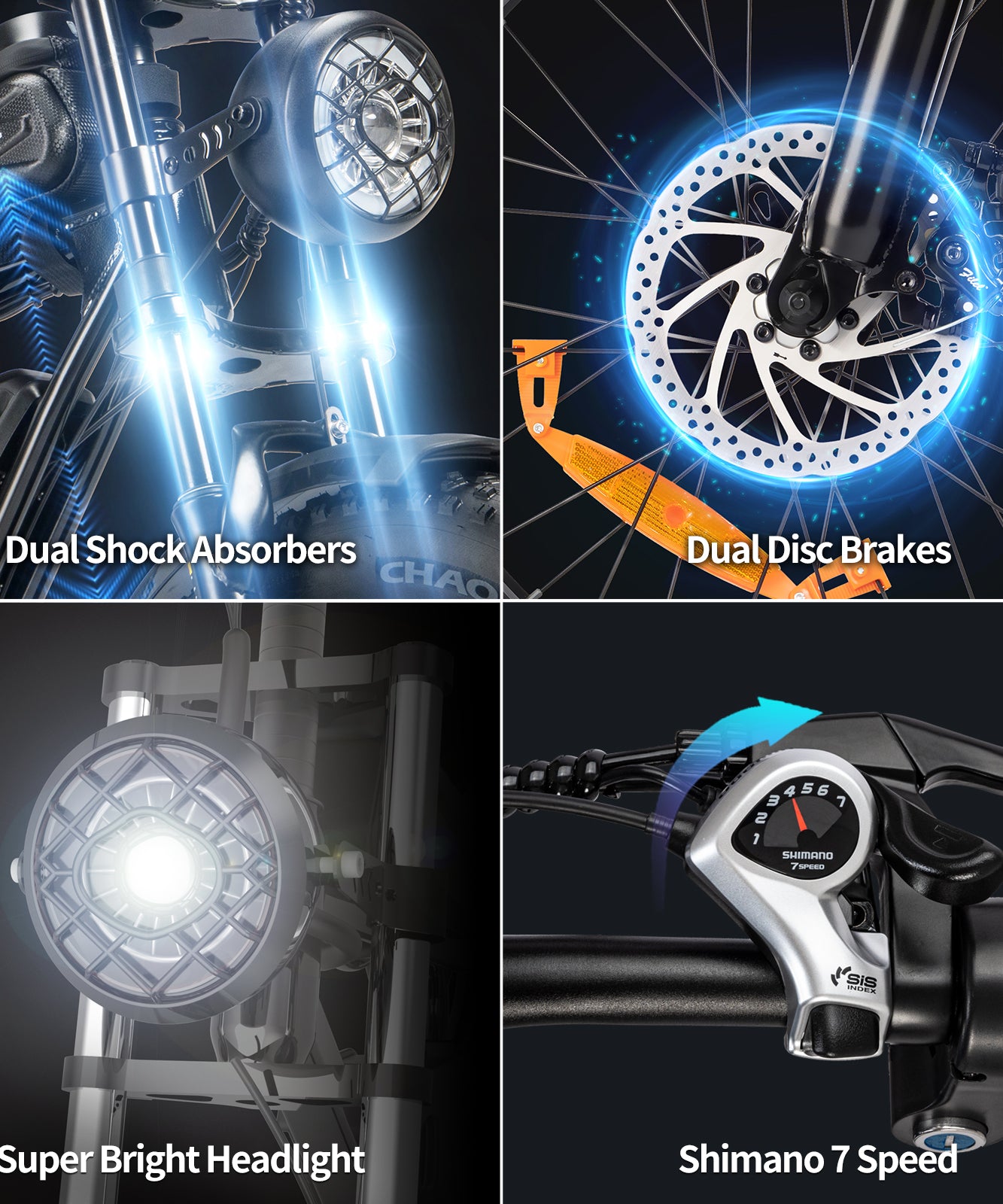 YVY K20 1200w Fat Tire Electric Bicycle