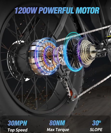 YVY K20 Lite Fat Tire Electric Bicycle