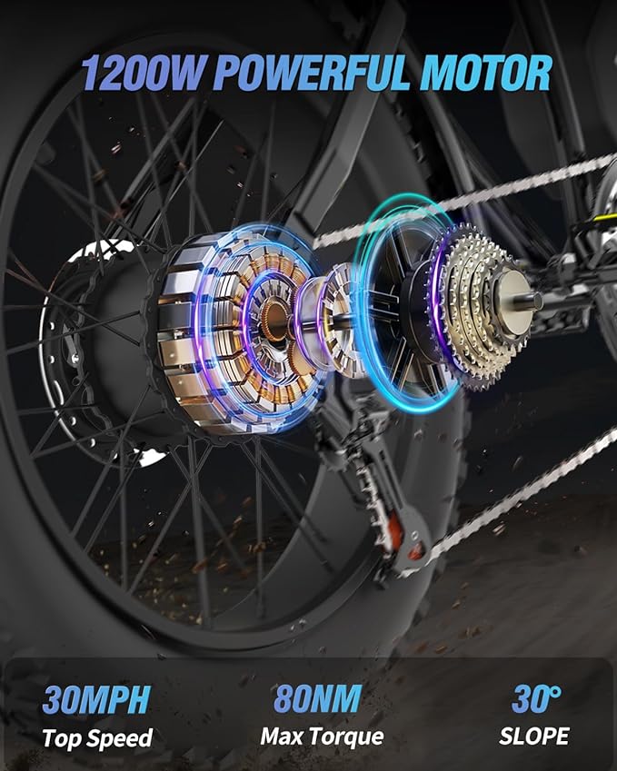 YVY K20 Lite Fat Tire Electric Bicycle