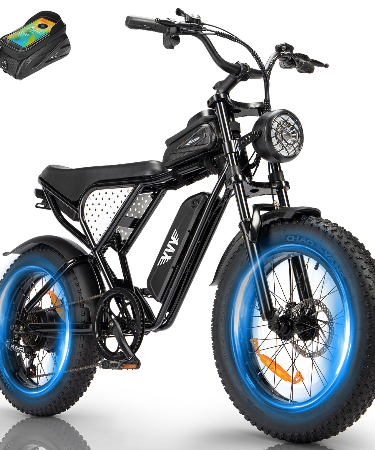 YVY K20 Lite 1500W 48V15.6Ah Fat Tire Electric Bicycle