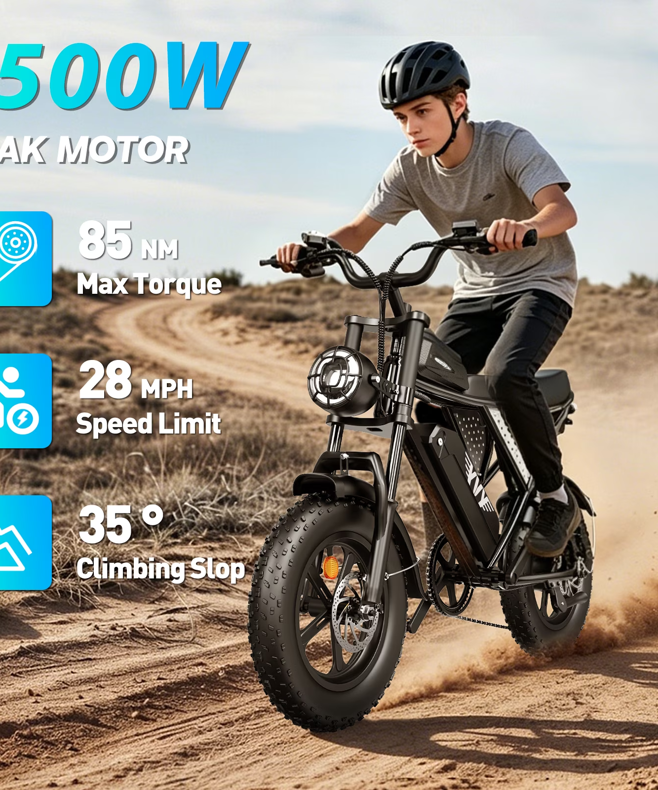 YVY Electric Bike for Adults,Peak 1500W 28MPH,48V 20AH Removable Battery,Max 100 Miles Electric Bicycle