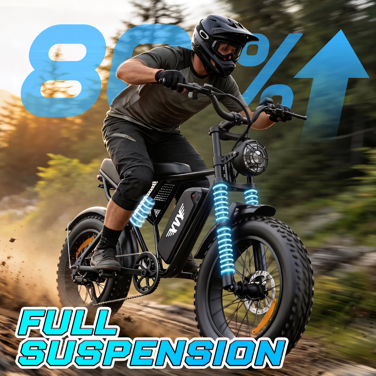 YVY K20Lite-S 1500W Fat Tire Electric Bicycle